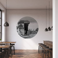 Crane – Standard Circle Wallpaper
