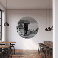 Crane – Standard Circle Wallpaper