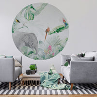 Jungle Vivid I – Standard Circle Wallpaper