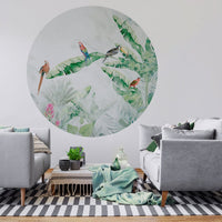 Jungle Vivid II – Tapeta Koło Standard