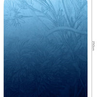 Blue Ombre Flower – Tapeta Łuk Standard