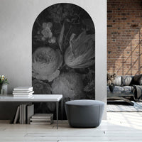 Boudoir Grey – Standard Bow Wallpaper