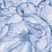Brassica Blue – Standard Bow Wallpaper