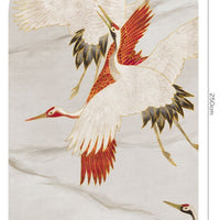 Creamy Tsuru – Standard Bow Wallpaper