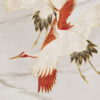 Creamy Tsuru – Standard Bow Wallpaper