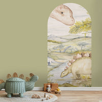 Dino Story – Standard Bow Wallpaper