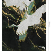Emerald Tsuru – Standard Bow Wallpaper