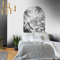 Fairytale B&W – Bow Standard Wallpaper