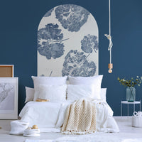 Foglia Navy – Standard Bow Wallpaper