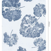 Foglia Navy – Standard Bow Wallpaper