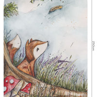 Fox Hollow – Standard Bow Wallpaper