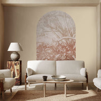 Rust Ombre Flower – Standard Arc Wallpaper