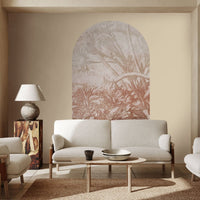 Rust Ombre Flower – Standard Arc Wallpaper