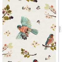 Uccello Cantante Cream – Standard Bow Wallpaper