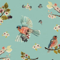 Uccello Cantante Mint – Tapeta Łuk Standard