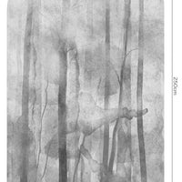 Mori Grey – Standard Bow Wallpaper
