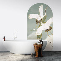 Sage Tsuru – Standard Bow Wallpaper