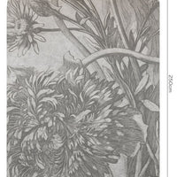 Grey Flower – Standard Bow Wallpaper