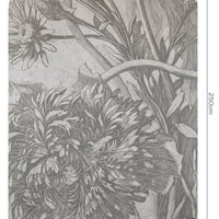 Grey Flower – Standard Bow Wallpaper