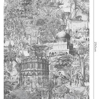 Gulliver Grey – Standard Bow Wallpaper