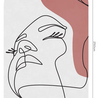 Layla Maroon – Tapeta Łuk Standard