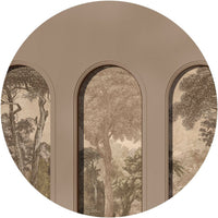 Libra Coffee Hood Beige – Tapeta Koło Standard