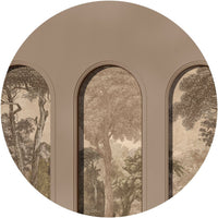 Libra Coffee Hood Beige – Circle Standard Wallpaper