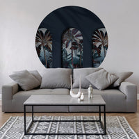 Libra Graphite Robinson – Circle Standard Wallpaper