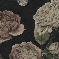 Roses Dark Black – Tapeta Łuk Standard
