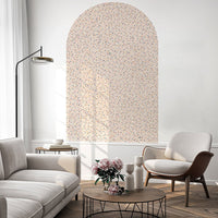 Terrazzo Pink – Tapeta Łuk Standard