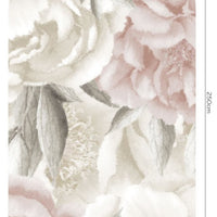 Peony Light Big – Standard Bow Wallpaper