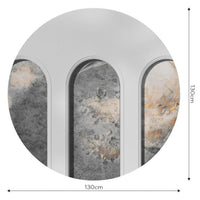 Libra Light Grey Harmony Ash – Circle Standard Wallpaper