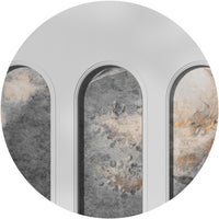 Libra Light Grey Harmony Ash – Circle Standard Wallpaper
