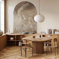 Ajaja Beige – Standard Bow Wallpaper