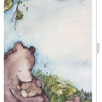 Bears Family – Standard Bow Wallpaper