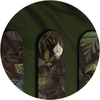 Libra Olive Calla – Circle Standard Wallpaper