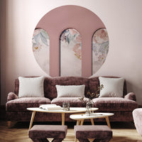 Libra Pink Nettare – Circle Standard Wallpaper