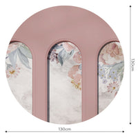 Libra Pink Nettare – Tapeta Koło Standard