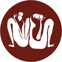Couple Burgundy – Circle Standard Wallpaper