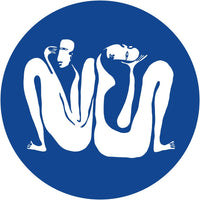 Couple Cobalt – Circle Standard Wallpaper