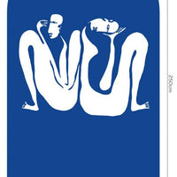 Couple Cobalt – Standard Arc Wallpaper