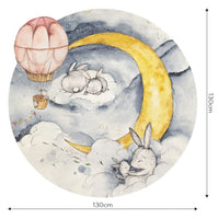 Moonie Blue – Circle Standard Wallpaper