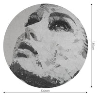 Audrey – Tapeta Koło Standard