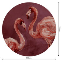 Fenico Burgundy – Tapeta Koło Standard