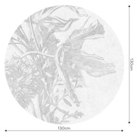 Light Flower – Tapeta Koło Standard