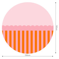 Stripe Juicy – Tapeta Koło Standard