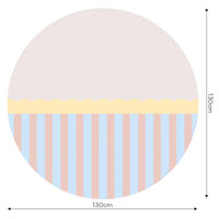 Stripe Powder – Tapeta Koło Standard