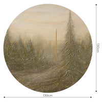Taiga – Tapeta Koło Standard