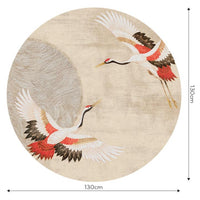 Modern Tsuru – Tapeta Koło Standard