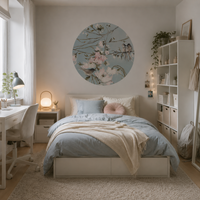 Trel Blue – Tapeta Koło Standard